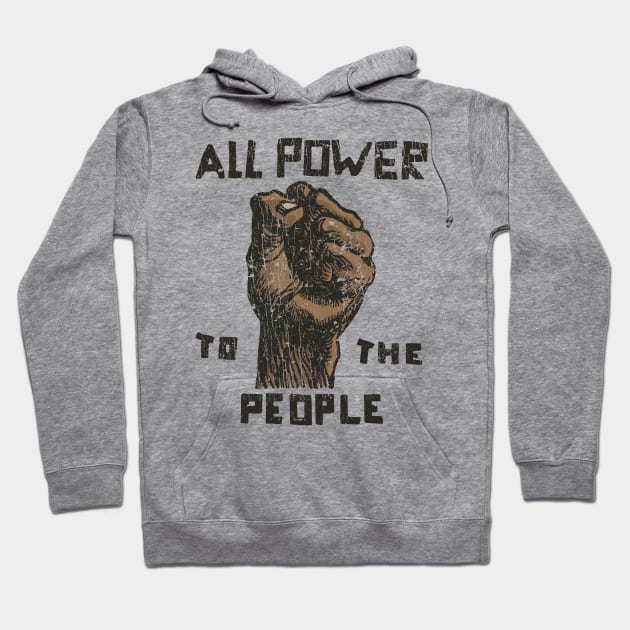 All Power To The People 1966 Color Variant Hoodie by JCD666